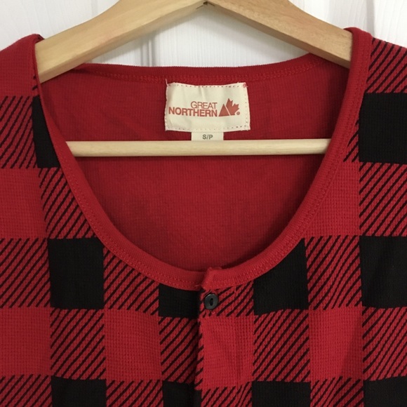 Snugabye buffalo plaid adult onesie, size S, XS. - Picture 11 of 16